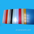 Folha de ABS corrugada com 1 mm de espessura para materiais publicitários